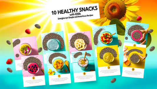 "10 Snacks Saludables con Chía: Energiza tu Día con Recetas Sencillas y Nutritivas"