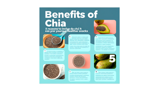 "Beneficios de la Chía: 5 razones para incluirla en tus snacks saludables"